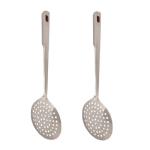 Stainless Steel Cooking and Serving Ponyand ,MultiColour Kitchen Tools, MultiColour (Pack of 2)