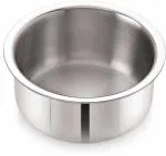 Neelam Nosh Stainless Steel Induction Bottom Triply Tope 5.7 L capacity 24 cm diameter