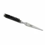 Scarlet Line Professional 3 Row Dressout Teaser Hair Brush with Pin Tail Handle, Comb for Volumizing, Smoothing, Teasing, Styling n Back Combing