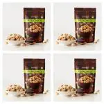 KRISHIVAL NUTS Premium California Roasted & Salted Pistachios 1KG( 250 g EACH PACK OF 4) | Pista Dry Fruit | Tasty & Healthy | High in Protein & Dietary Fiber | Gluten Free & Low Calorie Nuts
