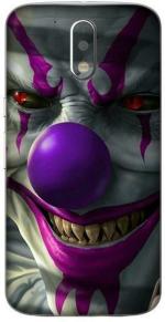 aadia Motorola Moto G (4th Generation) Plus Matte Vinyl Joker Printed Mobile Skin Sticker with Scratch Resistant Lamination