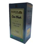 MAHAVIR PERFUMERS Surya Cam Fresh 100% Organic Primium Camphor Cone Thunder Fresh Pack of 4