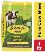 Haryana Farm 1L Shuddh Ghee - Danedar, Pure & Tasty | Tetrapack
