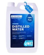 NECKKONIX Distilled Water 5 Liter for Battery, Inverter, Medical Equipment, Cosmetic Formulations