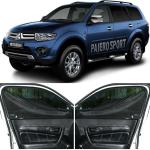 Able Elegant Car Magnetic Sun Shade Curtains with Zipper for Mitsubishi Pajero Sport Set of 8 Pcs