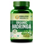 Himalayan Organics Organic Moringa/Drumstick Leaf Powder Tablets | Nutrient-rich (120 Tablets)