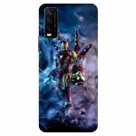 Voleano back cover for Vivo Y 12G, Iron, man, Avengers, Captain, America, cases cover
