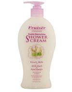 Fruiser Shower Cream Goats Milk With Milk Bath And Pearl Powder Wiz