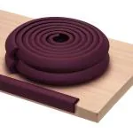 BabyPro BabyProofing Edge Guard with Strong Adhesive Tape by Certified Professional Childproofer, 2 Meter Long for Furniture Corner, Bed, Table Corners, for Child Safety (Set of 2, Brown)