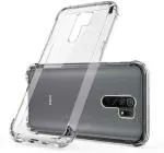 Hot Selling Back Cover for Poco M2 | Mi Redmi 9 Prime |Transparent | Grip Case | Silicon | Pack of: 1