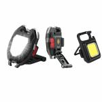 Sprysh Multi-Functional Keychain LED Flashlight - 800 Lumens COB Light Mode with Lighter, Whistle, Bottle Opener, Magnet Base - Rechargeable Portable Emergency Light for Outdoor Hiking