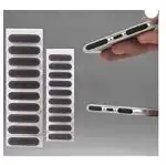 Tech Gear Mobile Phone Dustproof Net Stickers Speaker Mesh Anti Dust Proof Self Adhesive Protector for Universal Phones iPhone & Android & Keypad Phones Speakers