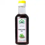 Hillpure Organic grown by mother nature Cold Pressed Hemp Seeds Oil (250 ml) Food Grade | Multipurpose Oil | Anti-Inflammatory Benefits | Oil For Glowing Skin | Oil For Hair Fall | Oil for Beard Thickness