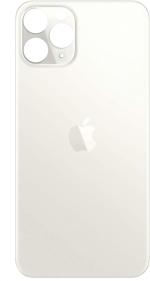 FRIENDZZWORLD White Glass Back Panel For Apple Iphone 11 Pro