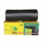 LISHONN Plastic Garbage Bags ,Black , 48 cm x 56 cm, 60 Bags