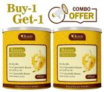 KURAIY Banana Wax for Smooth Hair Removal - 800gm Banana extracts For all skin types Removes Tan, Dead Skin For Arms, Legs and Full body (Pack of 2)