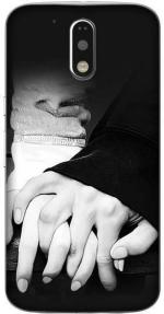 aadia Motorola Moto G (4th Generation) Plus Matte Vinyl Love Printed Mobile Skin Sticker with Scratch Resistant Lamination