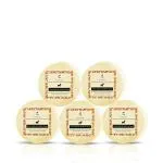 Ishilp Goat Milk And Saffron Hand Made Soap Feel Fresh After Bath 100 gm - Pack Of 5