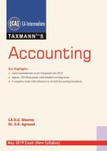 Accounting(CA Intermediate)(For May 2019 Exam-New Syllabus)(2019 Edition)