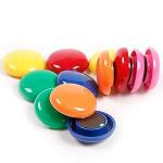 G.FIDEL Colourful Magnet Buttons for Fridge/Magnetic Whiteboard/Stick Notes, Photos, Charts and More - Multicolor (20)