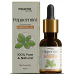 myUpchar Ayurveda Peppermint Oil | Pure and Natural Peppermint Essential Oil for Enhancing Skin Radiance, Amplify Hair Vibrancy | Rejuvenating Care for Face, Scalp & Skin | Steaming & Diffuser