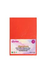 Oytra 36 Neon Electric Red Plastic Signature Oven Bake Polymer Clay 125g