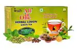 All In One Lemon Green Tea Sugar Less, 25 Gm