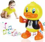 Smartcraft Tummy Time Duck Baby Musical Toys Crawling Toys with Music and LED Lights