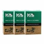Kai Essentials Mint & Cucumber Handmade Soap Handmade Herbal Soap 125g - Bathing Bar (Pack of 3)