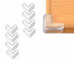 DeeZ - Style with elegance Corner Proctor / Guard Set of 8 Transparent
