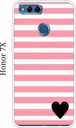 BeauCase Honor 7X Multicolor Silicon Grip Case Back Cover