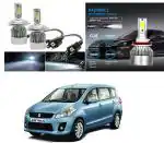 Feelitson White Car C6 H4 Compact Design 36W/3800Lm Led Headlight For Maruti Suzuki Ertiga (Pack Of 2)