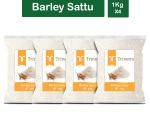 Trinetra Jau Sattu 4 kg (1Kg X 4 Pack)