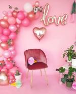 SPECIALYOU.IN Balloon decoration kit with rose gold metallic and pastel balloons for decoration, party balloons for wedding anniversary, proposal, photoshoot, valentine's day-49pcs