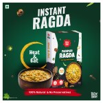 BoxBite Ready To Eat Panipuri Ragda 300 Grams| Heat & Eat | - Pack of 2
