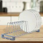 Plantex Stainless Steel Dish Rack for Modular Kitchen Tandem Box Accessories