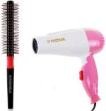Bingeable Basic Round Hair Brush Nv 1290 2 Speed Foldable Dryer (Set Of 2)