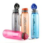 Cello Lightweight Plastic Water Bottle - 800 ml (pack of 4)