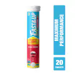 Fast&Up Man Extend | Testofen, Fenugreek Extract | Shatavari | Brahmi | L-Arginine | Citrulline| Stamina Booster | Improved Vitality- 20 Effervescent Tablets Cola Flavor