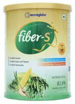 FIBER-S by Acuraglobe | Fiber Supplement - 100% Natural Water Soluble |Boost Digestive Health | Plant based fiber | Effective Prebiotic for Optimal Gut Function | 200g