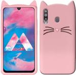 CASECRAFT Samsung Galaxy M30, SM-M305F, SM-M305FN DS, SM-M305G DS, SM-M305M Pink Rubber Shock Proof Mobile Back Cover