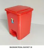 ARISTO Plastic Step-On Pedal Garbage Waste Dustbin (30 L,Multi Color)