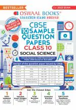 Oswaal CBSE Sample Question Papers Class 10 Social Science Book for 2023 Board Exam (based on CBSE Sample Paper released on 16th September)