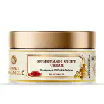 Khadi Organique Kumkumadi Nigh Cream For Skin Lightening and Brightening Skin with Kumkumadi Oil 4% & Saffron 1.50% - 50GM