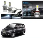 Feelitson White Car C6 H4 Compact Design 36W/3800Lm Led Headlight For Chevrolet Enjoy (Pack Of 2)