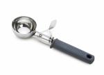 AK IMPEX Economical Stainless Steel Ice Cream Scooper Fruit Scoop with Multi Colour Handle Cookie Scoop Set, Stainless Steel Ice Cream Scooper with Trigger Release