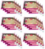 Kuber Industries Single Packing Pink Non Woven Cloth Organizer Standard (Pack of 24)
