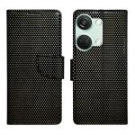 A D Enterprises Net Black Flip Cover for OnePlus Nord 3 5G | Magnetic Case | Shock Absorbent | Flip Cover OnePlus Nord 3 5G
