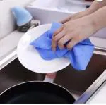 QinPin (Pack of 2)All purpose cleaning cloth for glass window, Washroom clean, drying hair, car cleaning, Kitchen