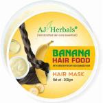 AJ Herbals BANANA HAIR FOOD WITH KERATIN FOR DRY AND DAMAGED HAIR (200 g)